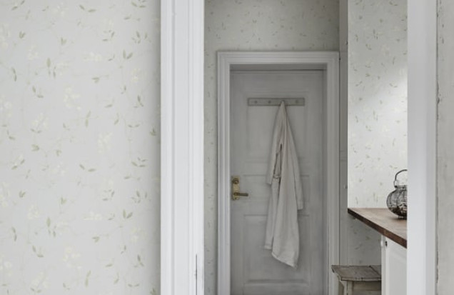 Washable wallpaper Sanna Light Blue, Sandberg, 5.3 sqm / roll