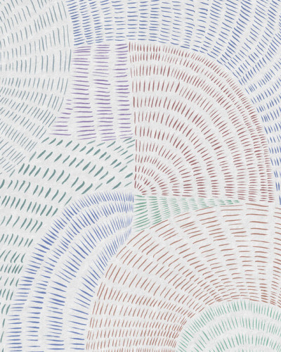 Fototapet abstract multicolor într-un birou modern