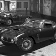 250GT´s in Italy Piazza Trade mark BW, Photowall