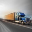 Speeding Truck, Grey, Photowall