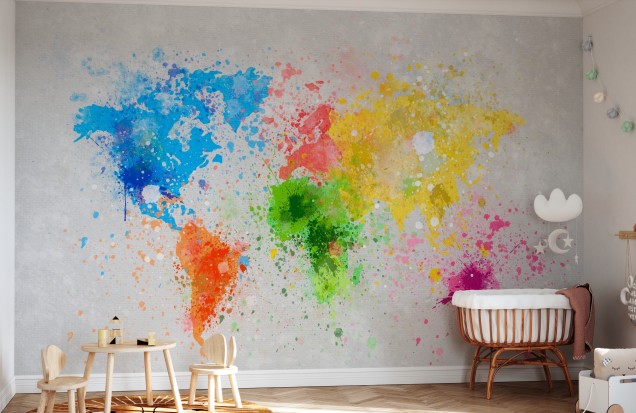 Colorful World, Photowall Photo Wallpaper