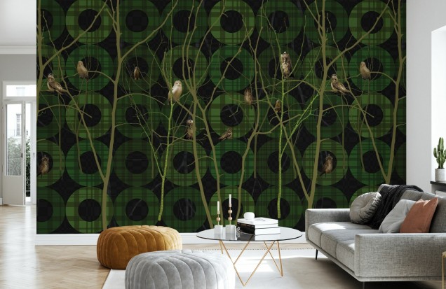 Noble Green Wallpaper, Photowall