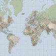 World Map Vintage, Photowall