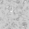 Hummingbird, Grey, Photowall