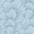 Mostly Coral Blue on Blue, Photowall