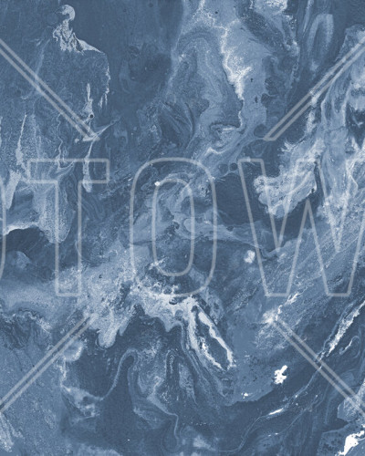 Wallpaper abstract cu nuanțe de albastru, cu un design elegant și relaxant.