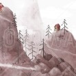 Birdhouse Fantasy Mountains, Photowall