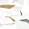 Fractal Pale Green and Ochra, Photowall