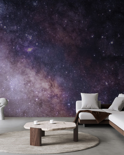 Tapet Galaxy, cu un design modern și minimalist, perfect pentru dormitoare și livinguri.