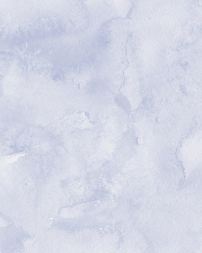 Tapet modern minimalist cu design watercolor in nuante delicate de albastru.