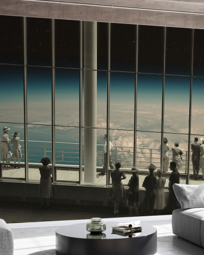 View, Photowall tapet cu panorama orizontului, design modern pentru casa ta