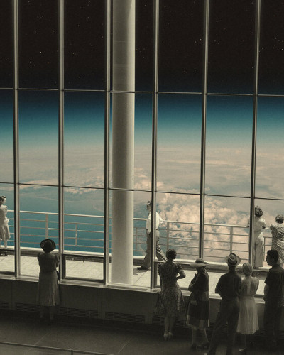 View, Photowall tapet cu panorama orizontului, design modern pentru casa ta