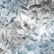 Misty Dark Green Leafs, Photowall