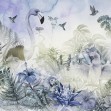 Giant Flamingo, Sapphire, Photowall