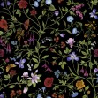 Flora Pattern, Black, Photowall