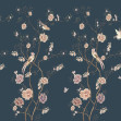 Floraison Chinoiserie, Dark, Photowall