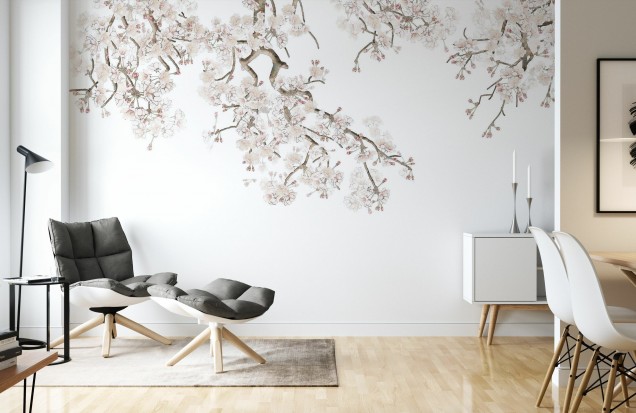 Hanging Branches Photowall Wallpaper