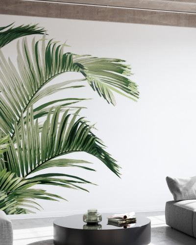 Tapet cu frunze tropicale Piece of Paradise, Viridescent