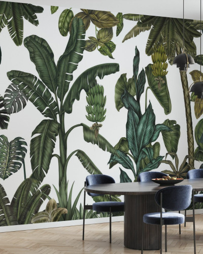Tapet cu design tropical Jungle Leaves