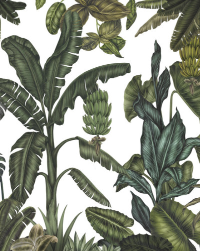 Tapet cu design tropical Jungle Leaves