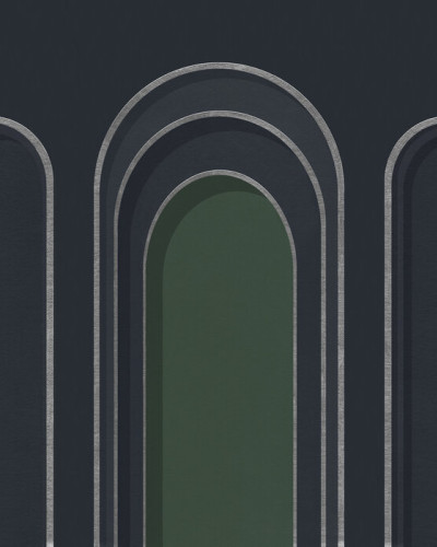 Arch Adornment, Blue Green, Photowall
