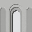 Arch Adornment, Gray, Photowall