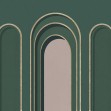 Arch Adornment, Green, Photowall