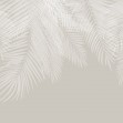 Hanging Palm Leaves, Beige-White, Photowall