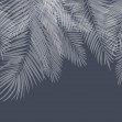 Hanging Palm Leaves, Blue, Photowall