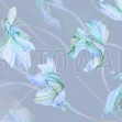 Koi Waltz, Blue, Photowall
