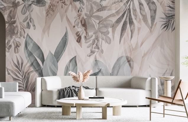 Leafy Greenery Mural, Photowall