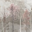 Hidden Bird, Pink Beige, Photowall