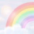Sparkling Rainbow II, Photowall