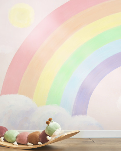 Fototapet Sparkling Rainbow III