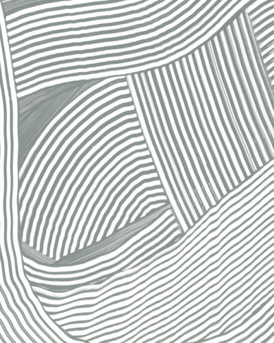 Tapet cu design abstract in nuante de gri, Weaving II