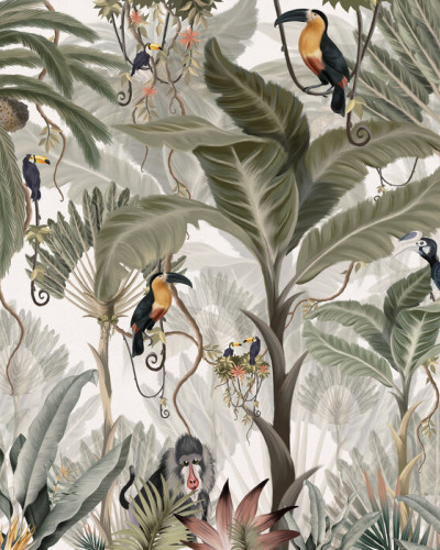 Exotic Jungle - Bright, Photowall