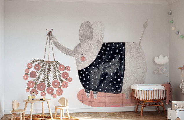 Elephant Wallpaper, Photowall
