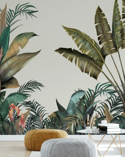 Tapet Tropical, Frunze Mari, Photowall