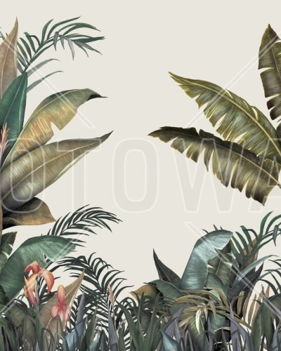 Tapet Tropical, Frunze Mari, Photowall