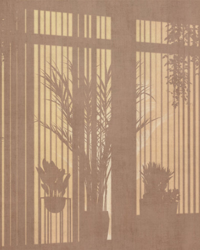 Sunny Window, Tangerine, Photowall