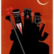 Casablanca Jazz, Red, Photowall
