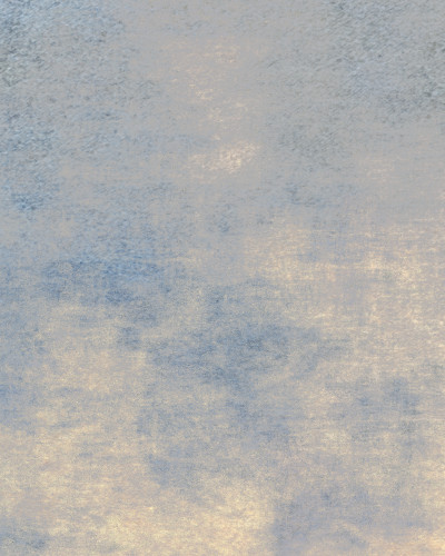 Fototapet abstract cu nuanțe de albastru și tonuri calde