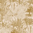 Succulents, Ochre on Pink, Photowall