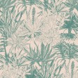Succulents, Teal on Pink, Photowall