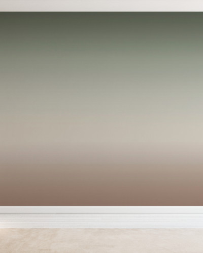Wallpaper Miami, Forest, Photowall cu un degrade subtil de culori de verde și maro, ideal pentru o atmosferă relaxantă și elegantă