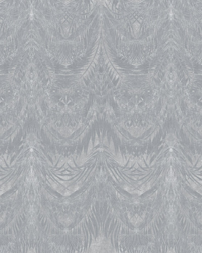 Wallpaper abstract cu design modern Plumage II, gri deschis