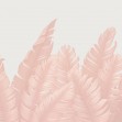Majestic Leaves, Pure White and Pink, Photowall