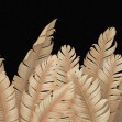 Majestic Leaves, Royal Black, Photowall