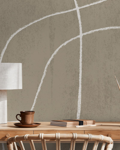 Pencil Scribble II, Photowall