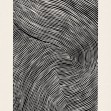 Stripes Linocut, Black III, Photowall